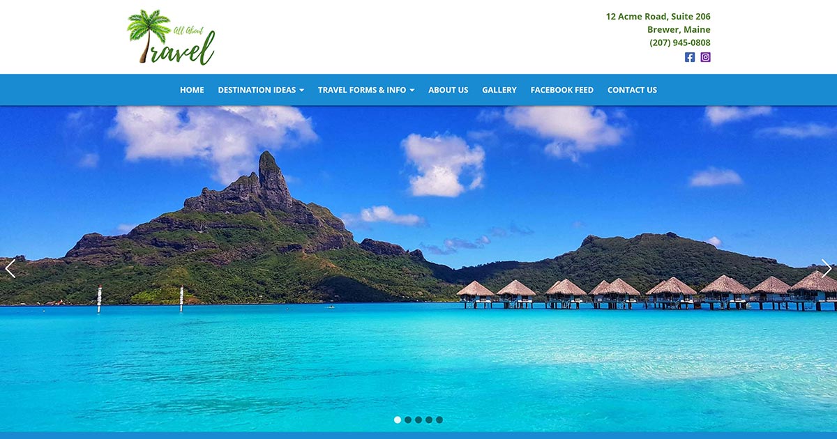 All About Travel Maine Travel Agency Vacation Packages, All